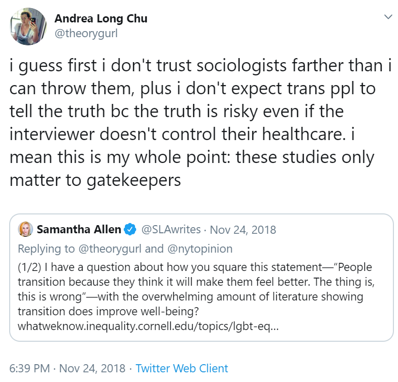Andrea Long Chu Some Concerns The Perils Of Navel Gazing In A By Ari Drennen Medium
