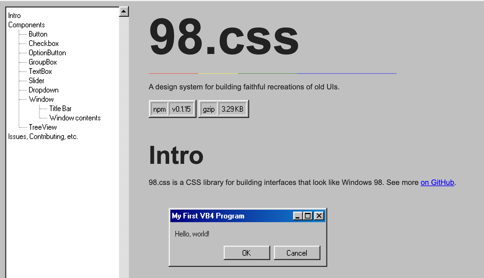 10 Amazing and Retro CSS Kits