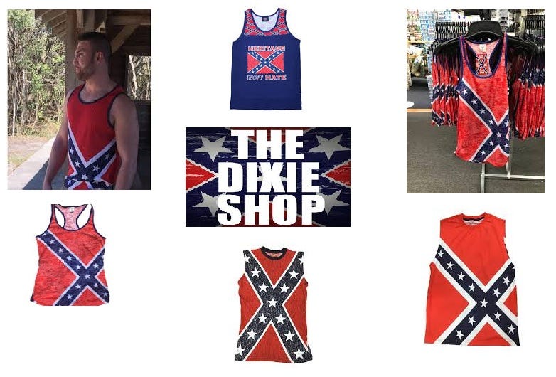 confederate flag tank top amazon