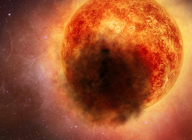 The Red Giant Star Betelgeuse Is Closer Than We Thought Will Its Explosion Affect Earth En Buradabiliyorum Com