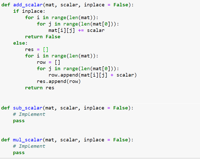 Matrix in Python-Part2 (Operations) | by leangaurav | Python Practical ...