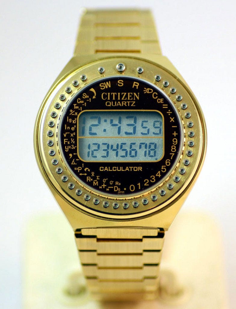 calculator watch price