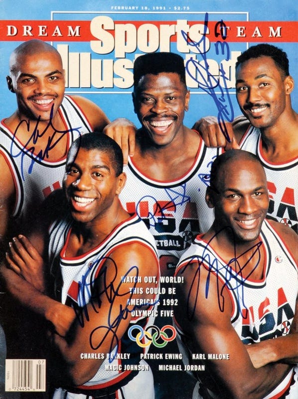 1996 dream team roster