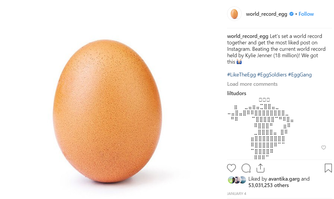 Photo posted by world_record_egg