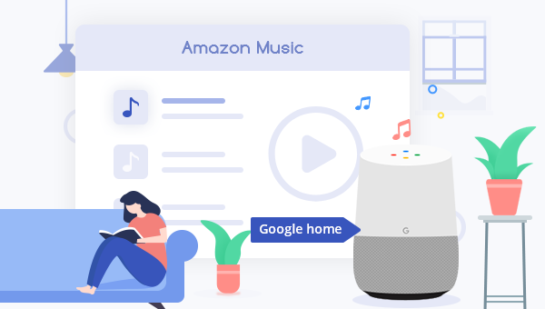 how to play amazon music on google home