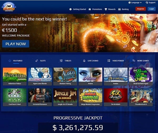 All Slots Casino Sign In