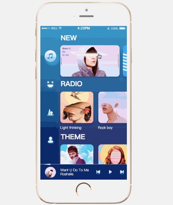 Top 8 Mobile Navigation Menu Design For Your Inspiration By Amy Smith Ux Planet