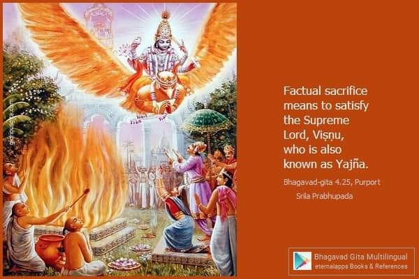 Qa What Are The Differences Between The Sacrifices Performed By A Fruitive Worker An Impersonalist And A Krishna Conscious Person By Bhagavad Gita Daily Medium Qa What Are The Differences Between The Sacrifices Performed By A Fruitive Worker An Impersonalist And A Krishna Conscious Person By Bhagavad Gita Daily Medium