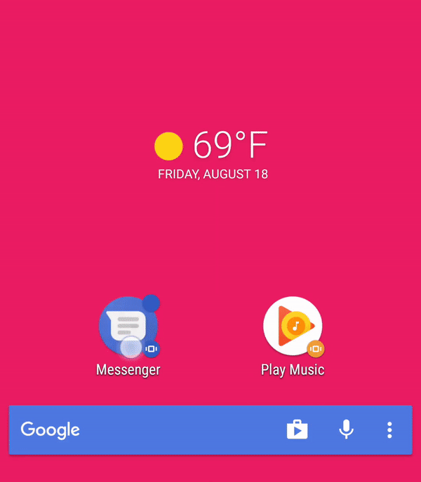 action launcher