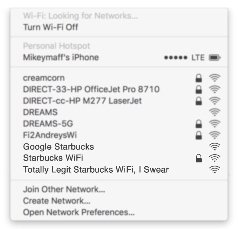 Starbucks wifi есть ли