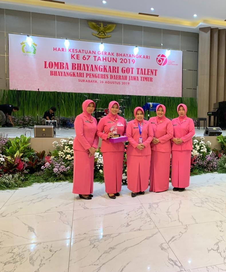 Hari Kesatuan Gerak Bhayangkari Ke-67 Tahun 2019: Ny. Ayu