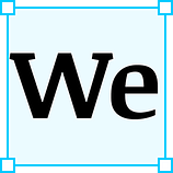 We