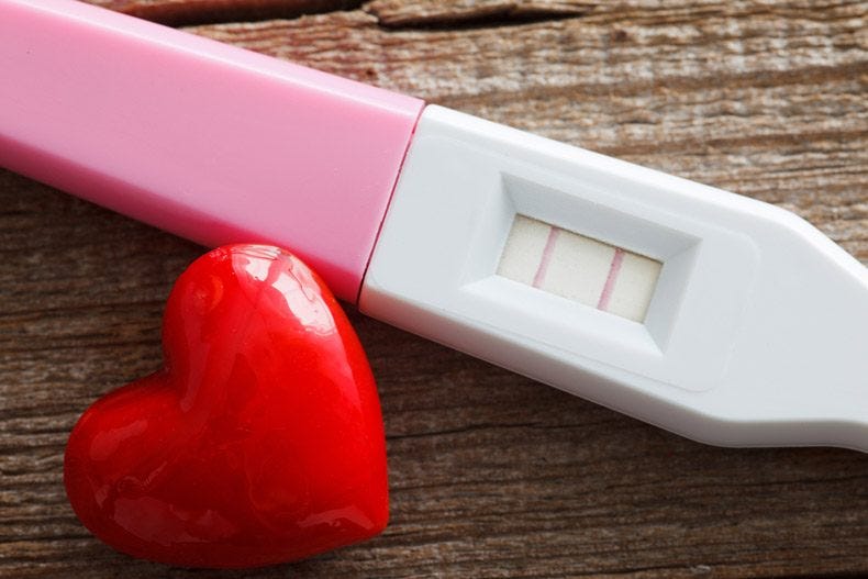 Pregnancy Test Results Two Lines Pregnancy Test