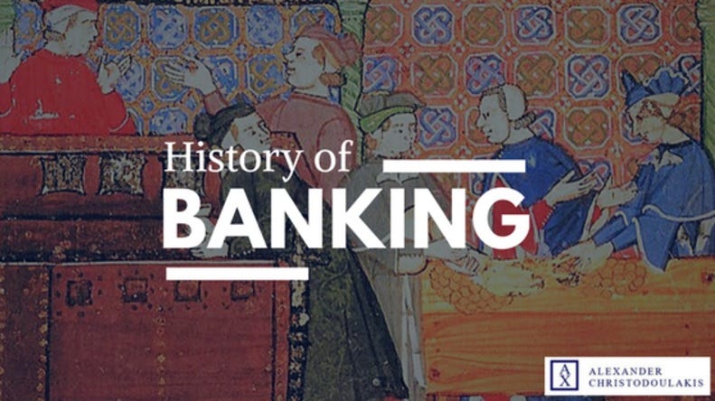 world history of central banking