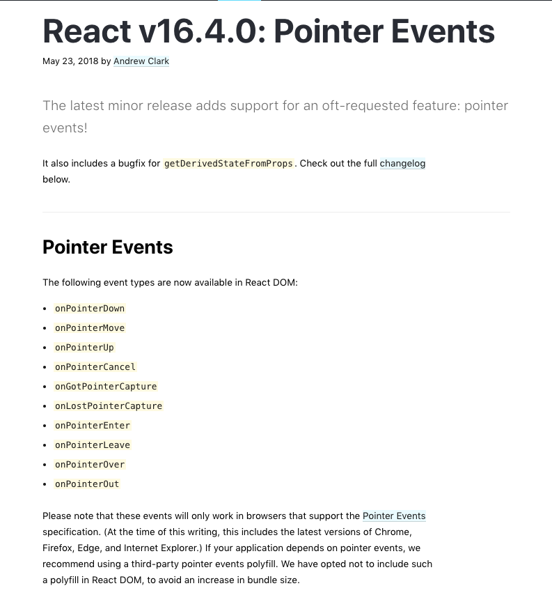👆 Pointer Events in React — The Why, How, and What