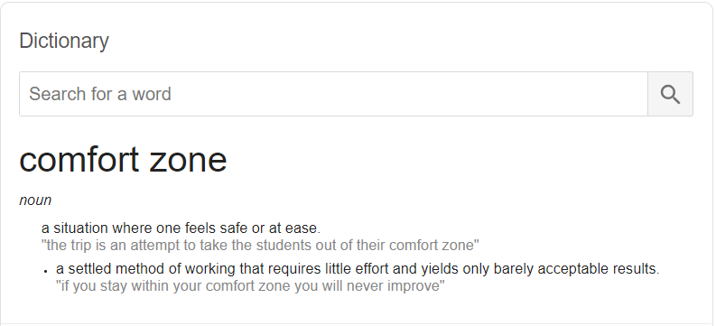 How To Escape The Deadly Grasp Of The Comfort Zone Noteworthy