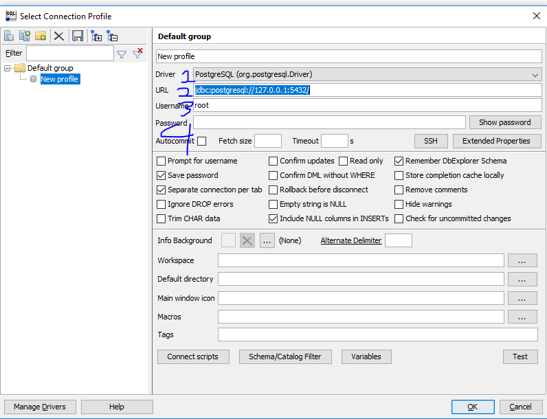 postgresql psequel for windows