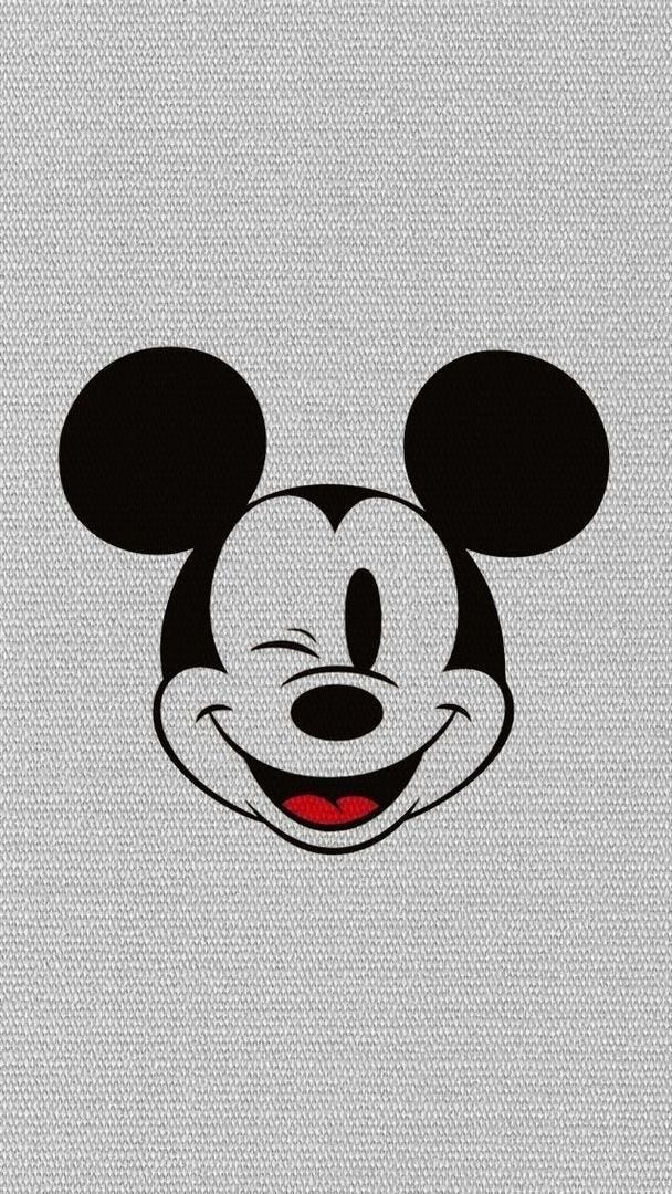 ミッキーマウス クラシック にっこり By Iphone Wallpaper Medium