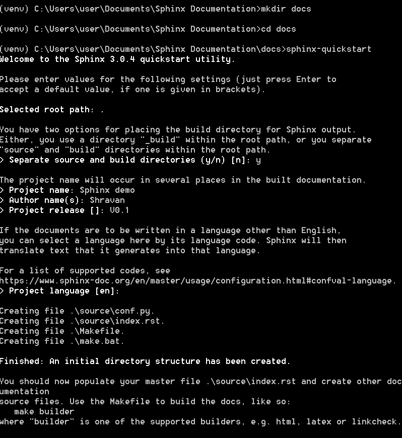 Publish Python Project Documentation on Confluence/HTML using Sphinx ...