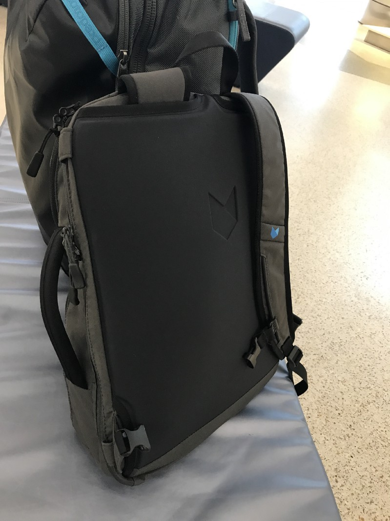 luggage with shoulder straps