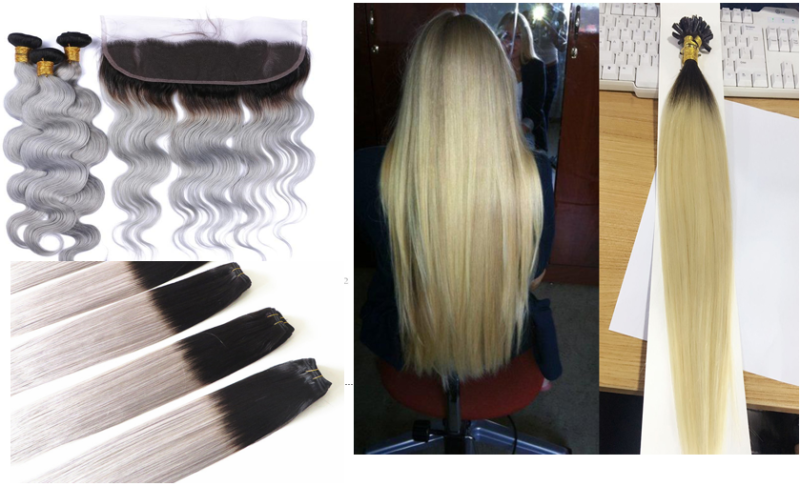 Wholesale Ombre Hair Made From 100 Vietnamese Human Hair