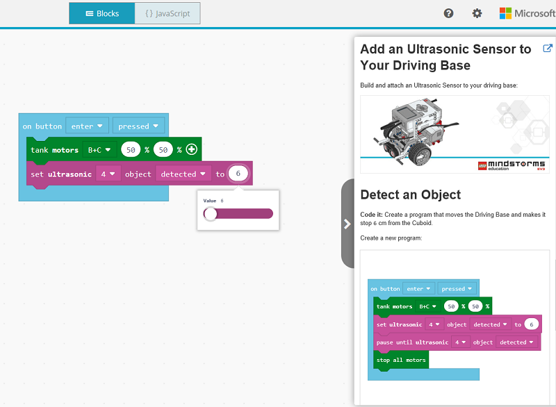 lego mindstorms makecode