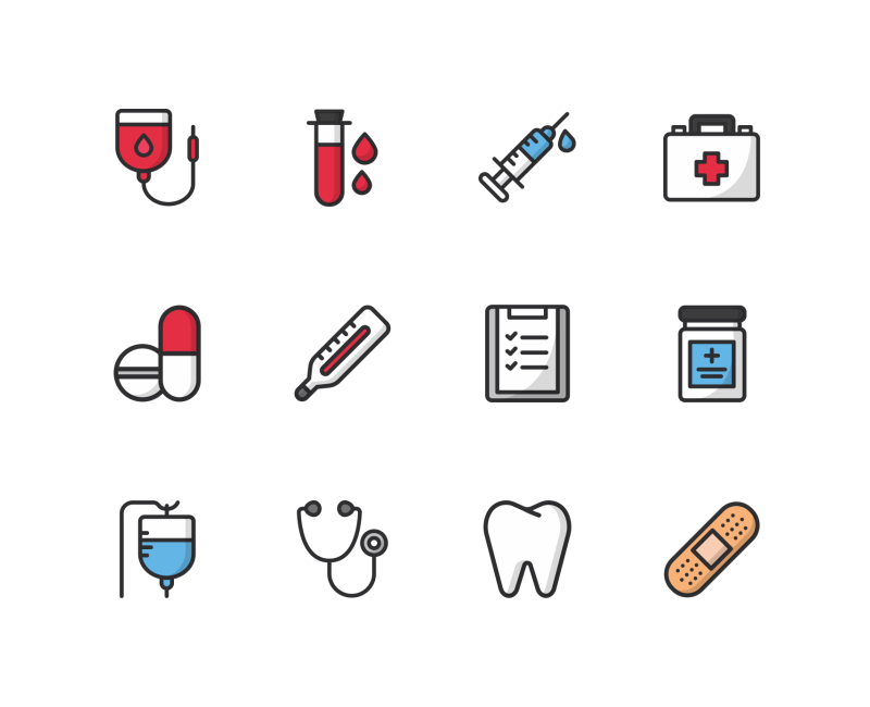 500 Medical And Healthcare Icons In Ai Eps Svg Png Format By Iconscout Iconscout Design Assets Marketplace Medium