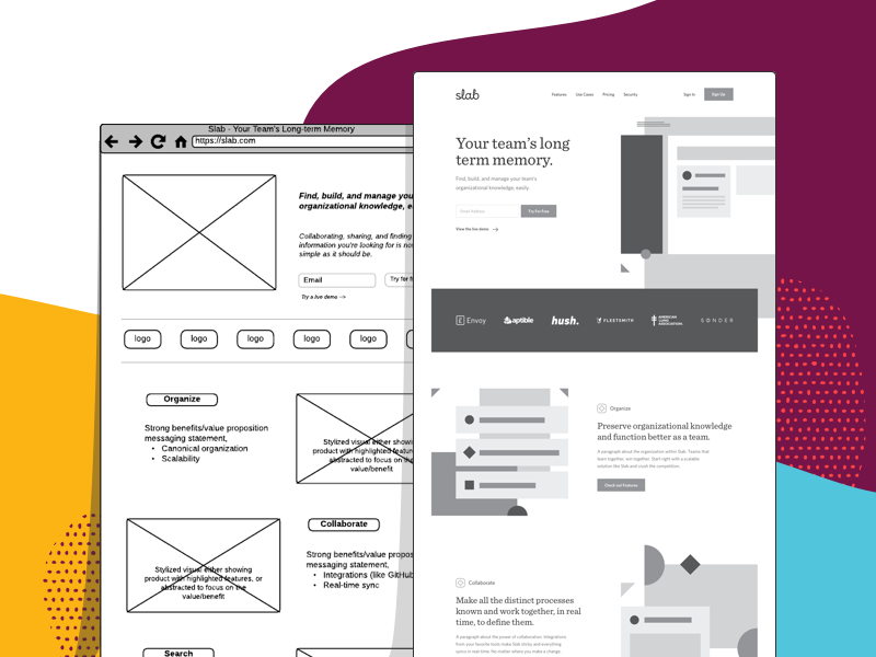 The complete guide to website wireframe design by Justinmind UX
