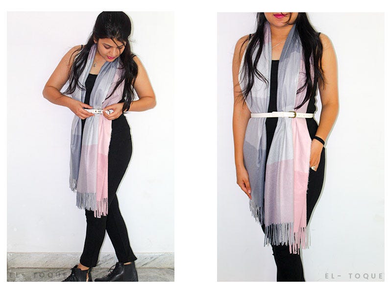 13 Inimitable Ways To Drape A Scarf El Toque Medium