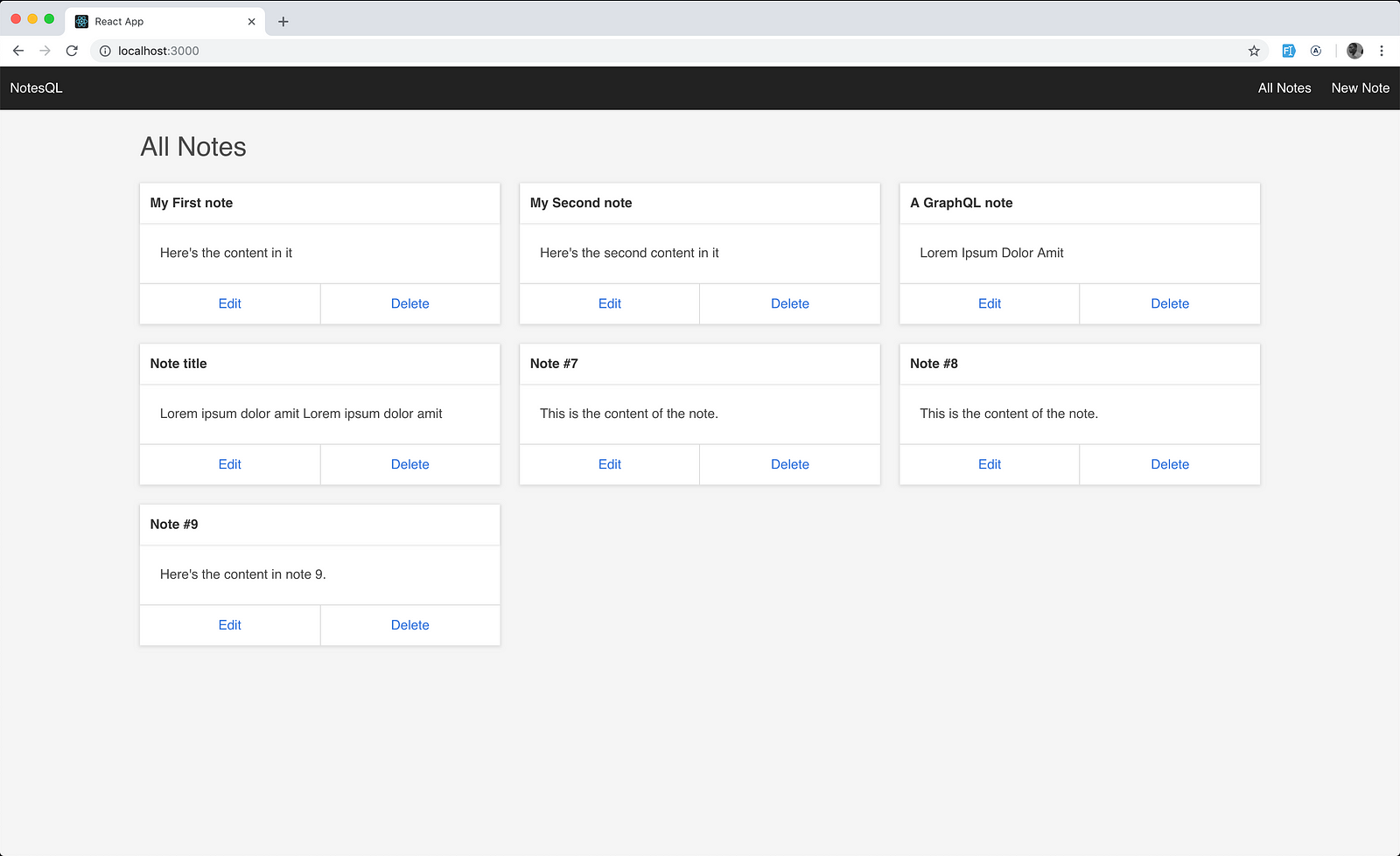 How to build a React note-taking app with GraphQL