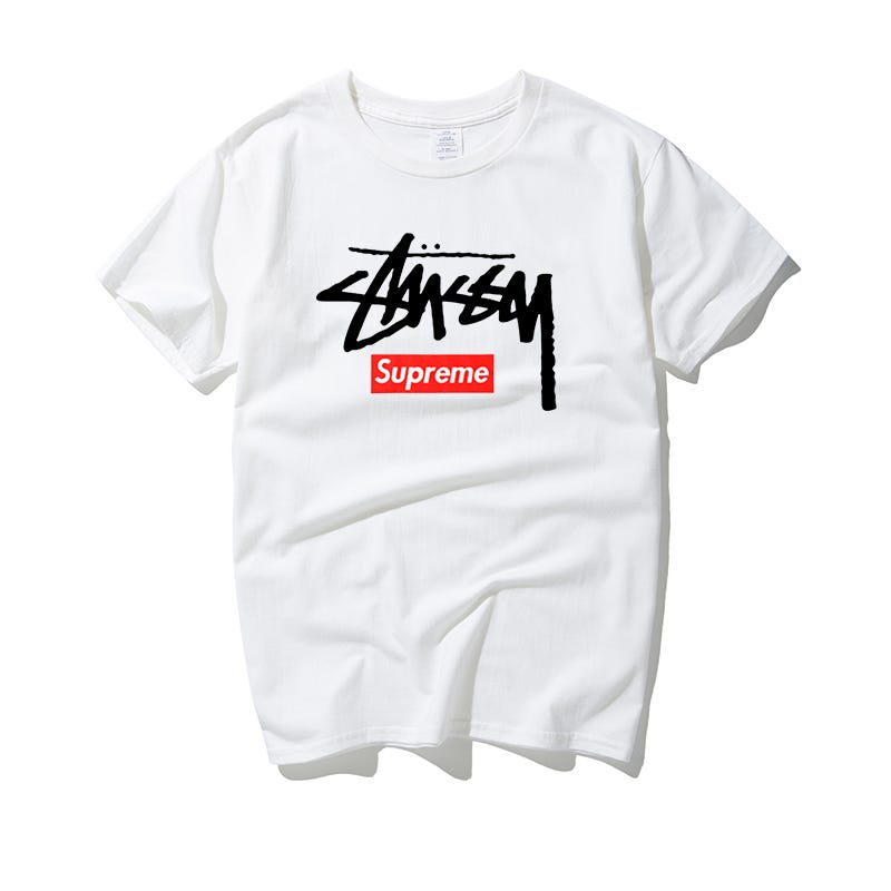 シュプリーム Stussy Tシャツ激安 Supreme 服 パロディ 半袖 メンズ 女性用 By Bets Koza Medium