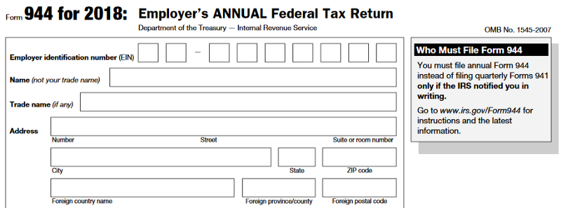 Form 941 vs 944: How to choose the right employment tax form? | by Naga ...