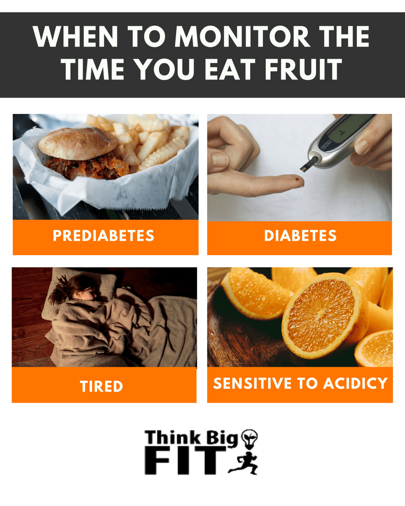 best time to eat fruit for health benefits (positives +