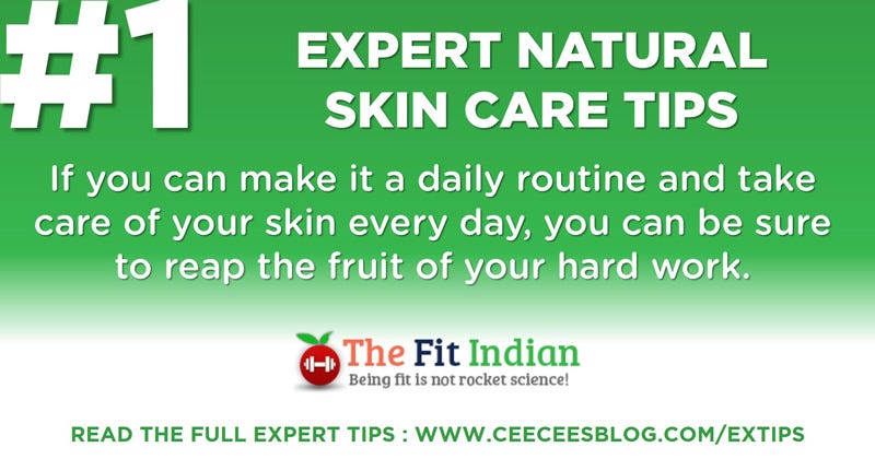 natural skin care tips