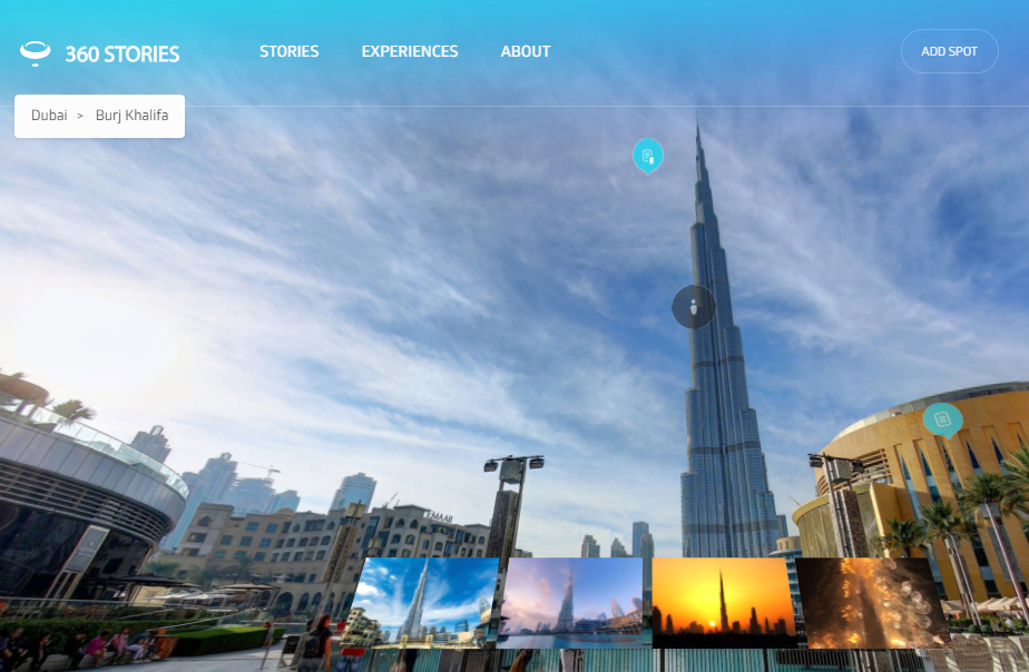 the New Year with a show from the Burj Khalifa by 360