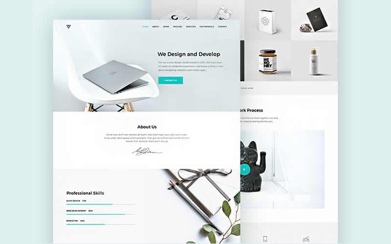 Download 40 Free Web Design Photoshop Psd Templates By District 11 Studio Medium PSD Mockup Templates
