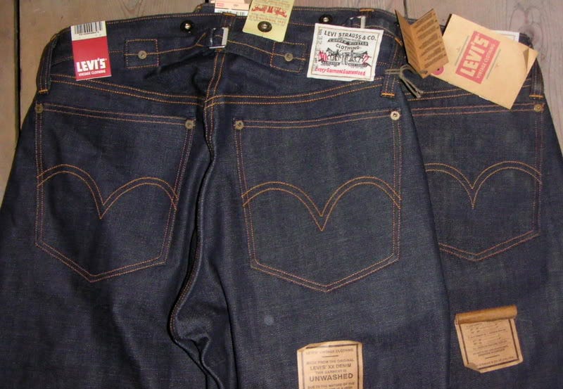 levi 503 cinch back jeans