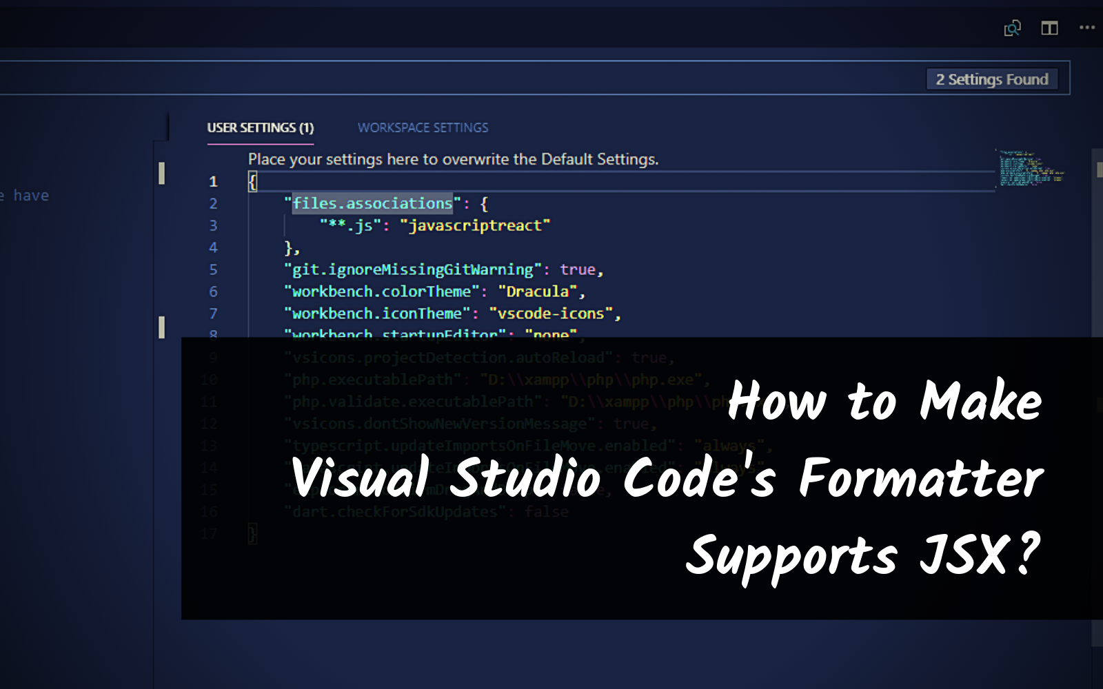 How To Configure Visual Studio Code S Formatter Supports Jsx By Weerayut Teja Medium