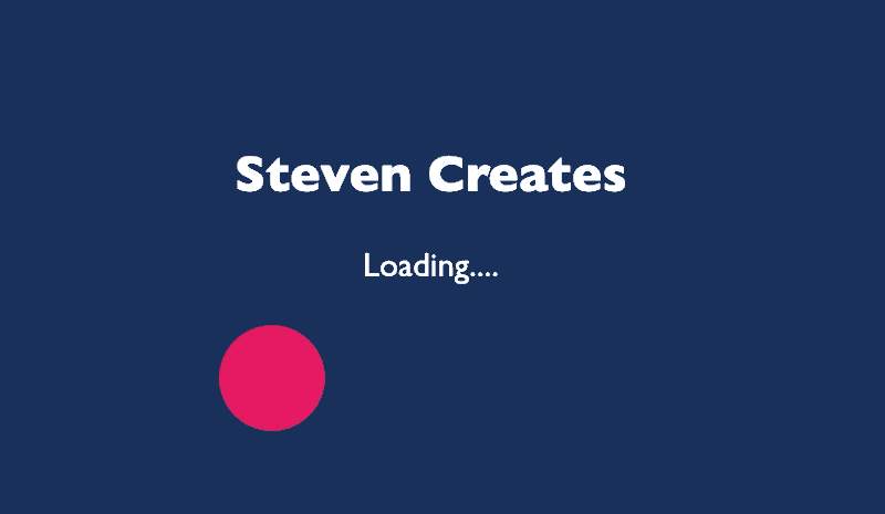 How To Create A Loading Spinner With Framer Motion And React By Steven Creates Apr 21 Javascript In Plain English