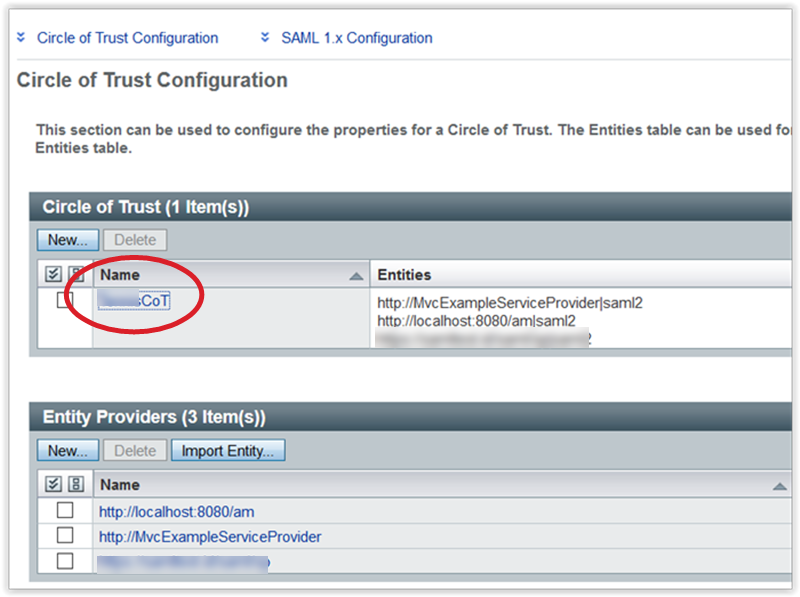 Connecting the ComponentSpace SAML 2.0 stack to AM