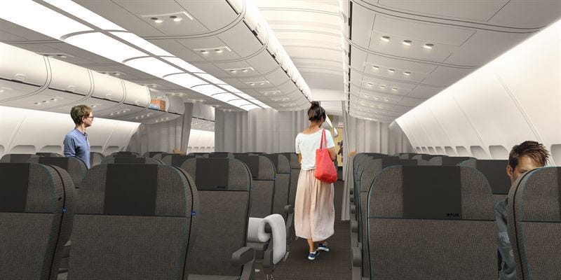 Ultramodern New Cabins For Sas Long Haul Aircrafts Per Thoresson