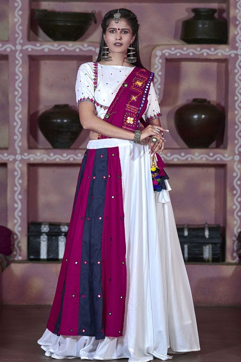 gamthi chaniya choli for navratri