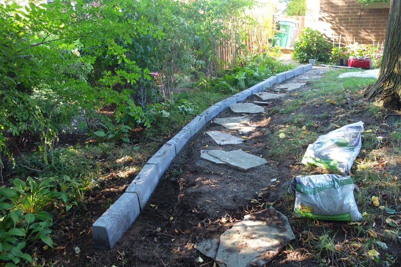 Flagstone Fail and Fix …. Small Scale Stonehenge by Louise Peacock
