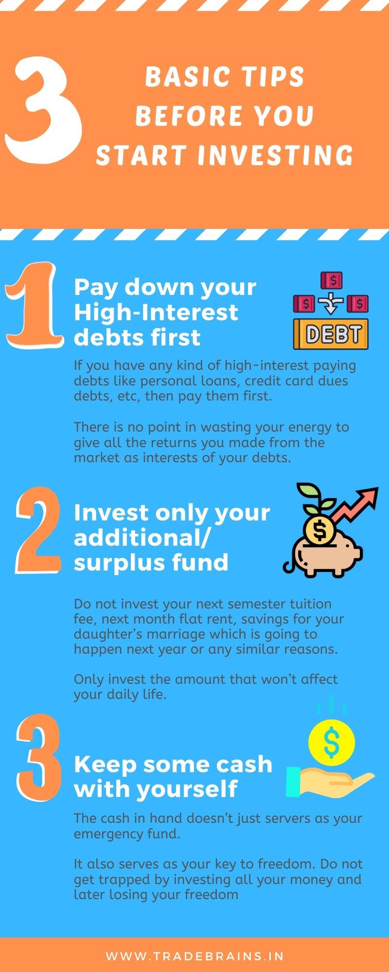 3 Basic Tips Before You Start Investing | By Varna Madhukar | The ...