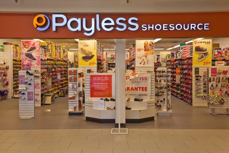 payless shoe store hoax