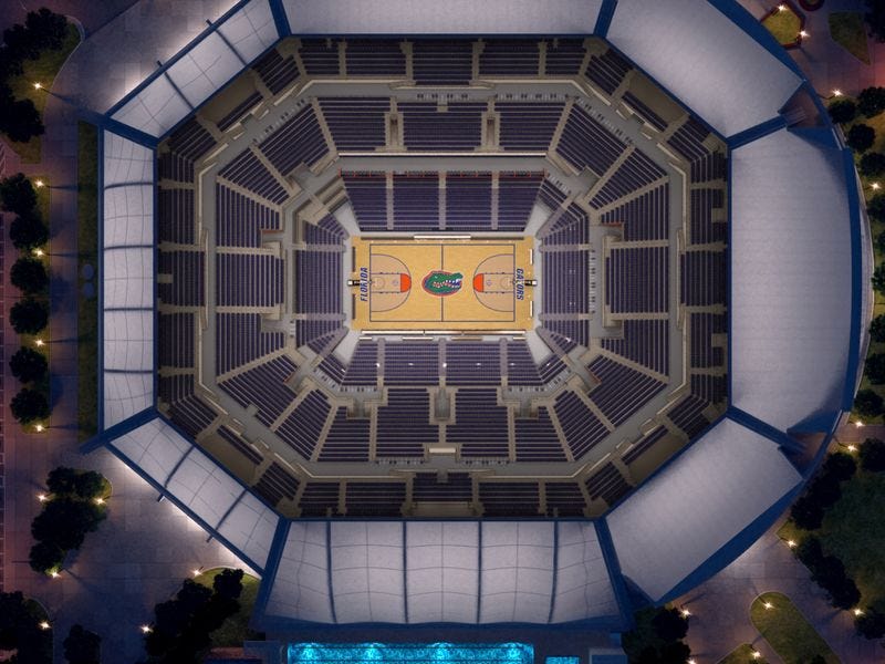 O Connell Center Seating Chart Basketball