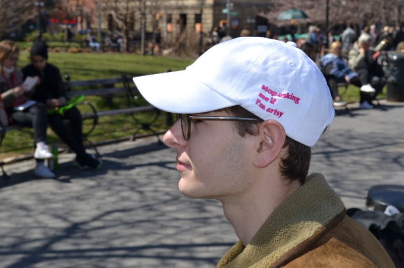 nyu baseball cap