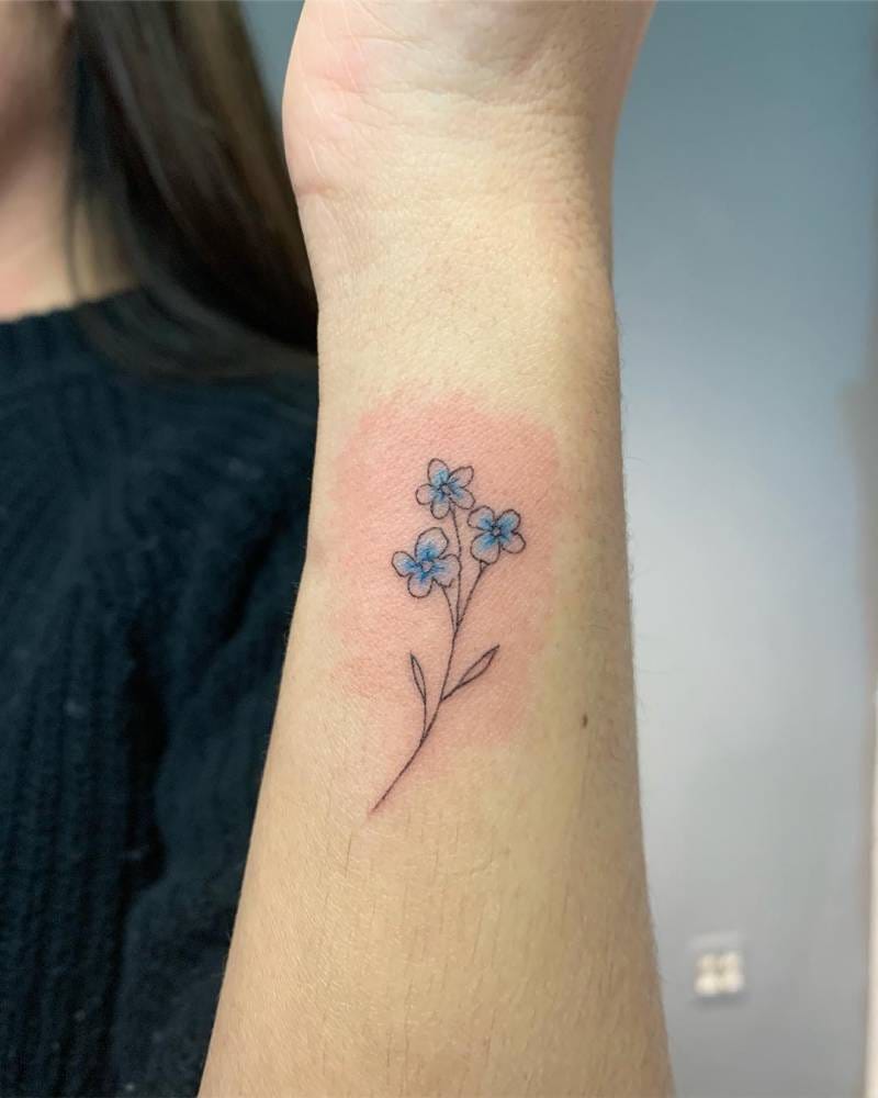 50 Beautiful Lavender Tattoo Designs Zic Life By Ziclife Medium
