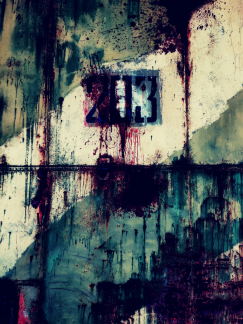 The Bleeding Walls in Atlanta. The house that was seeping blood and