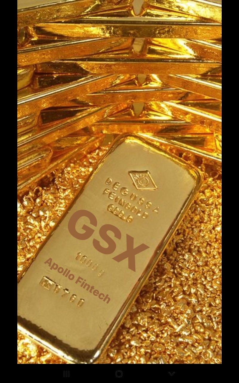 Gold backed stable cryptocurrency GSX Apollo Fintech | Medium
